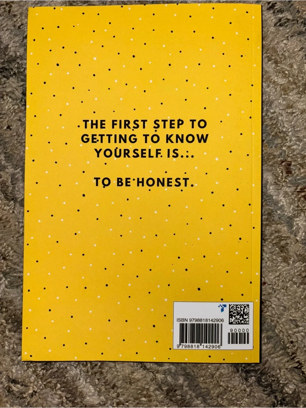 Let's Get Brutally Honest Prompted Journal - Yellow Cover